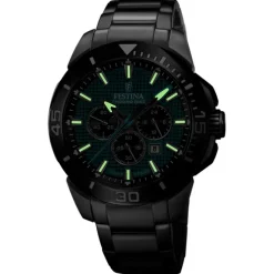 Festina Herrenuhr Edelstahl silber Festina Chrono Bike Armabnduhr UF20641/B