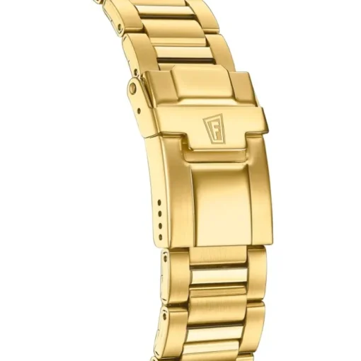 Festina Herrenuhr Edelstahl gold Timeless Chronograph Armbanduhr UF20634/5