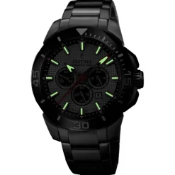 Festina Herrenuhr Edelstahl silber Festina Chrono Bike Armbanduhr UF20641/1