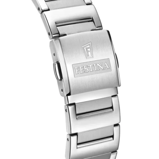 Festina Herrenuhr Edelstahl silber Festina Trend Armbanduhr UF20677/1