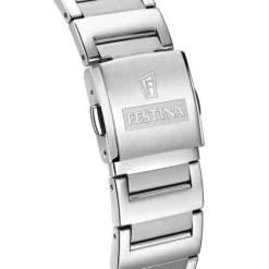 Festina Herrenuhr Edelstahl silber Festina Trend Armbanduhr UF20677/3