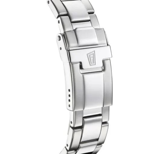 Festina Herrenuhr Edelstahl silber Festina Swiss made Armbanduhr UF20024/6