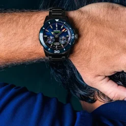 Festina Herrenuhr Edelstahl schwarz Festina Chrono Bike Armbanduhr UF20647/1