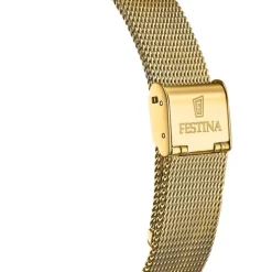 Festina Herrenuhr Edelstahl gold Festina Swiss Made Armbanduhr UF20022/3
