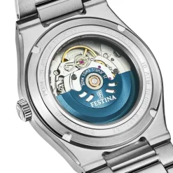 Festina Herrenuhr Edelstahl silber Festina Swiss Made Armbanduhr UF20028/2