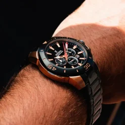 Festina Herrenuhr Edelstahl schwarz Festina Chrono Bike Armbanduhr UF20645/1