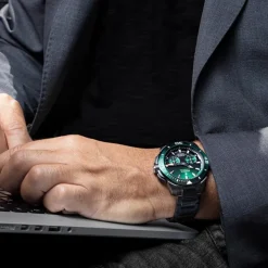 Festina Herrenuhr Edelstahl schwarz Festina Chrono Bike Armbanduhr UF20646/1