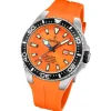 Festina Herrenuhr Kautschuk orange Festina The Originals Armbanduhr UF20664/4