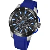 Festina Herrenuhr Kautschuk blau Festina Chrono Bike Armbanduhr UF20642/1