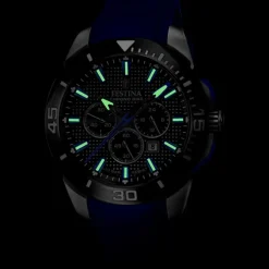 Festina Herrenuhr Kautschuk blau Festina Chrono Bike Armbanduhr UF20642/1
