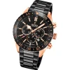 Festina Herrenuhr Keramik F20578/1 Armbanduhr Edelstahl schwarz UF20578/1