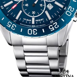 Festina Herrenuhr Keramik F20575/2 Armbanduhr Edelstahl silber UF20575/2