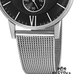 Festina Herrenuhr Klassik F20568/4 Armbanduhr Edelstahl silber UF20568/4