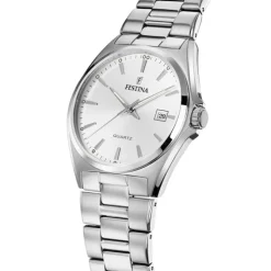 Festina Herrenuhr Klassik F20552/2 Armbanduhr Edelstahl silber UF20552/2