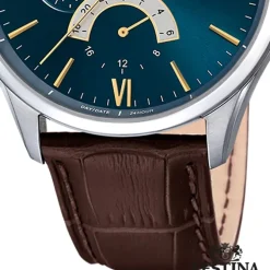 Festina Herrenuhr Leder braun Festina Klassik Armbanduhr UF16823/A