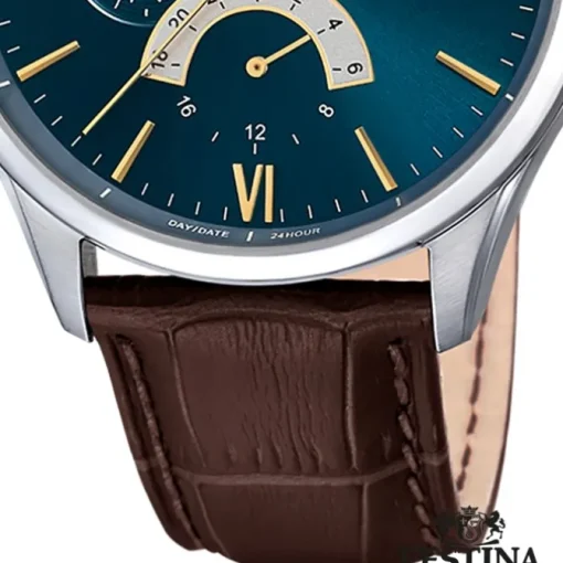 Festina Herrenuhr Leder braun Festina Klassik Armbanduhr UF16823/A