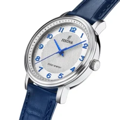 Festina Herrenuhr Leder blau Festina Solar Energy Solaruhr UF20660/1