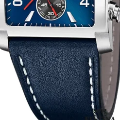 Festina Herrenuhr Leder blau Festina Timeless Chronograph Armbanduhr UF20653/1