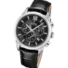 Festina Herrenuhr Leder schwarz Festina Swiss made Armbanduhr UF20041/4