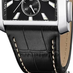 Festina Herrenuhr Leder schwarz Timeless Chronograph Armbanduhr UF20636/4