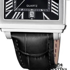 Festina Herrenuhr Leder schwarz Festina Trend Armbanduhr UF20681/3