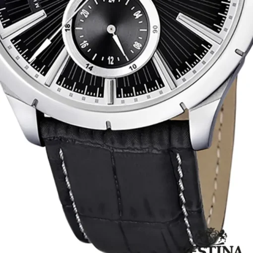 FESTINA Herrenuhr Multifunktionsuhr Quarz Klassik schwarz Klassik Uhr UF16573/3