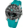 Festina Herrenuhr Silikon türkis Festina Connected Armbanduhr UF23000/5