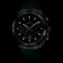 Festina Herrenuhr Silikon grün Festina Chrono Bike Armbanduhr UF20671/2