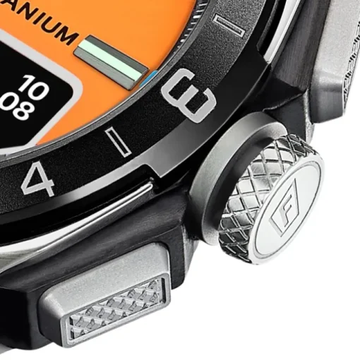 Festina Herrenuhr Silikon orange Festina Connected Armbanduhr UF23000/7