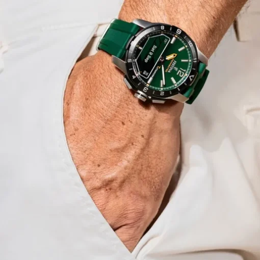 Festina Herrenuhr Silikon grün Festina Connected Armbanduhr UF23000/2
