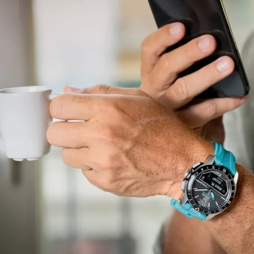 Festina Herrenuhr Silikon türkis Festina Connected Armbanduhr UF23000/5