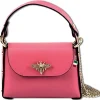 Florence Biene Damen Handtasche Echtleder coralle OTF817E