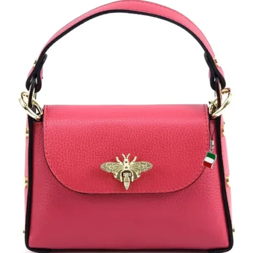 Florence Biene Damen Handtasche Echtleder rot OTF817R