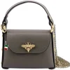 Florence Biene Damen Handtasche Echtleder grau OTF817K