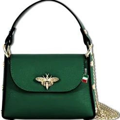 Florence Biene Damen Handtasche Echtleder grün OTF817G