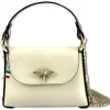 Florence Biene Damen Handtasche Echtleder beige OTF817I