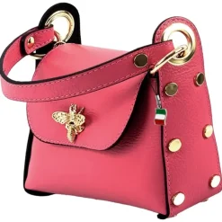 Florence Biene Damen Handtasche Echtleder coralle OTF817E