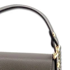 Florence Biene Damen Handtasche Echtleder grau OTF817K