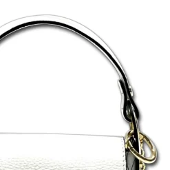 Florence Biene Damen Handtasche Echtleder weiß OTF817W