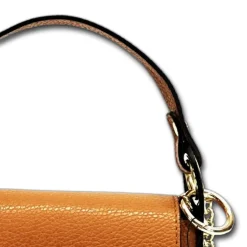 Florence Biene Damen Handtasche Echtleder tan hellbraun OTF831C5