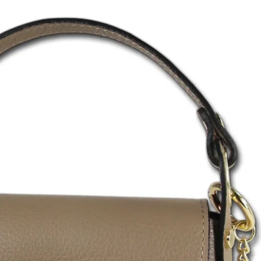 Florence Biene Damen Handtasche Echtleder taupe OTF817C