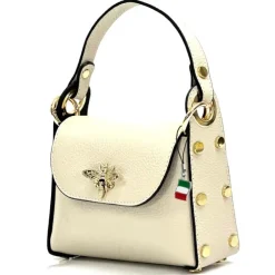 Florence Biene Damen Handtasche Echtleder beige OTF817I