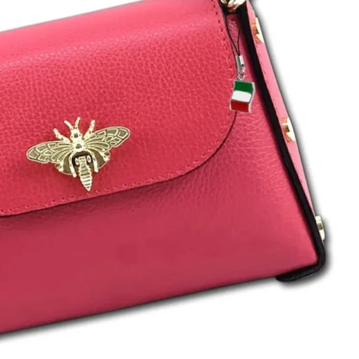 Florence Biene Damen Handtasche Echtleder rot OTF817R