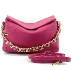 Florence Citytasche Echtleder Damen fuchsia OTF818P