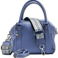 Florence Citytasche Echtleder Damen hellblau OTF822H
