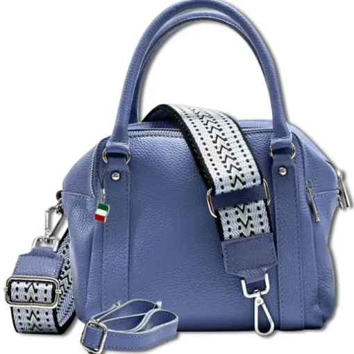 Florence Citytasche Echtleder Damen hellblau OTF822H