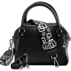 Florence Citytasche Echtleder Damen schwarz OTF822S