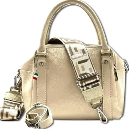 Florence Citytasche Echtleder Damen beige OTF822I