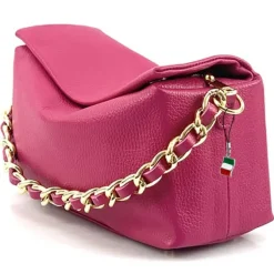 Florence Citytasche Echtleder Damen fuchsia OTF818P