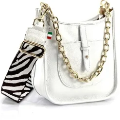 Florence Citytasche Echtleder Damen weiß OTF158W